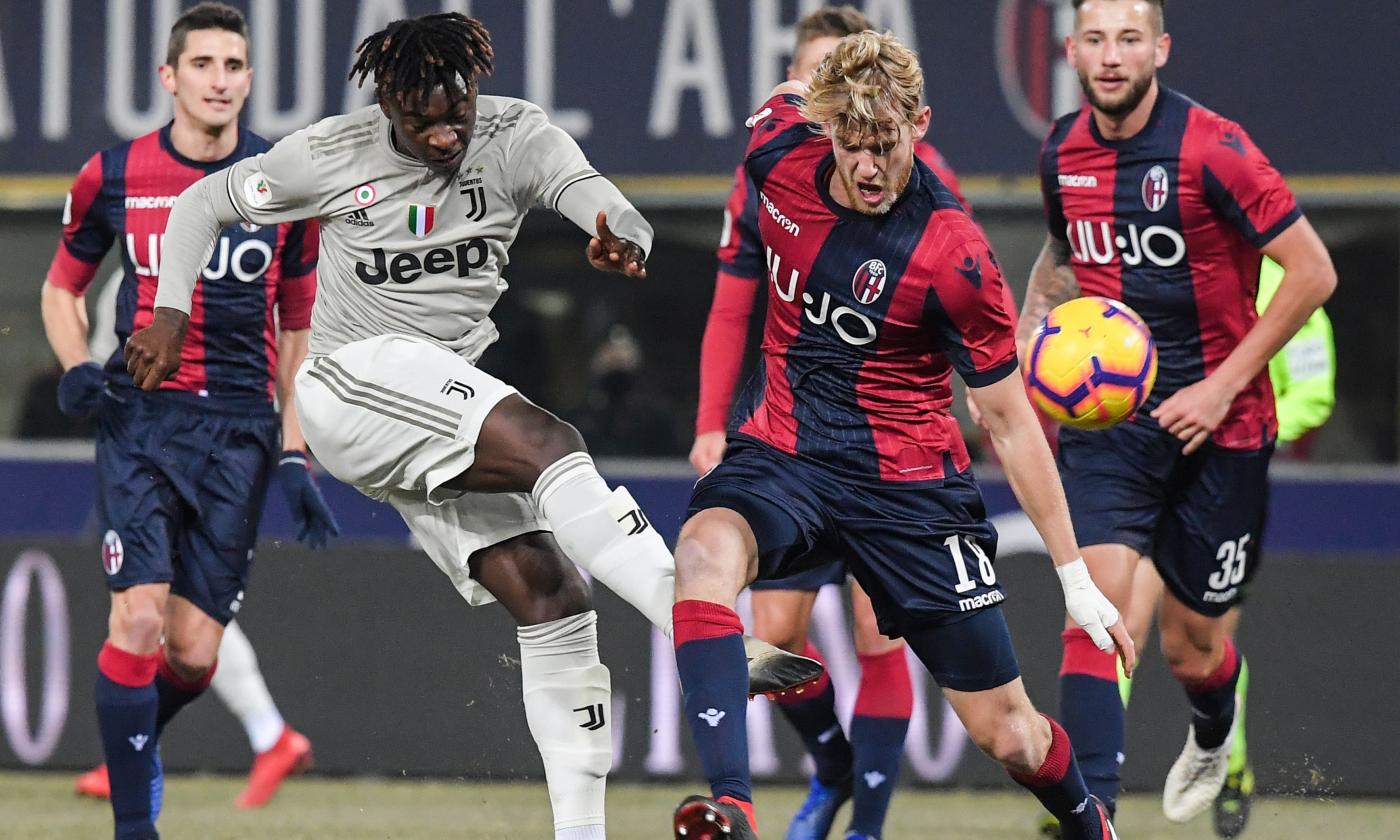 Bologna-Juventus 0-2: il tabellino