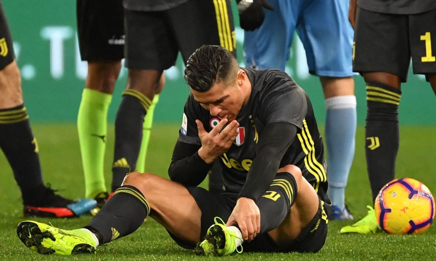 Juve, spiegato il nervosismo di Ronaldo contro la Lazio