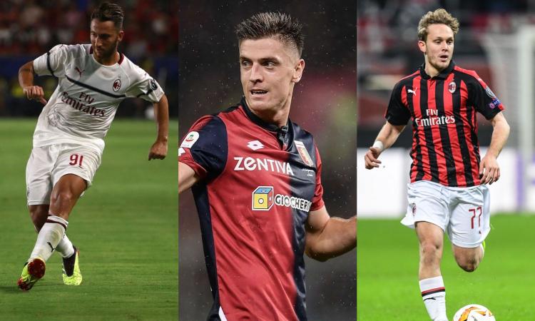 Milan-Piatek ai dettagli, ma Halilovic e Bertolacci al Genoa non decollano
