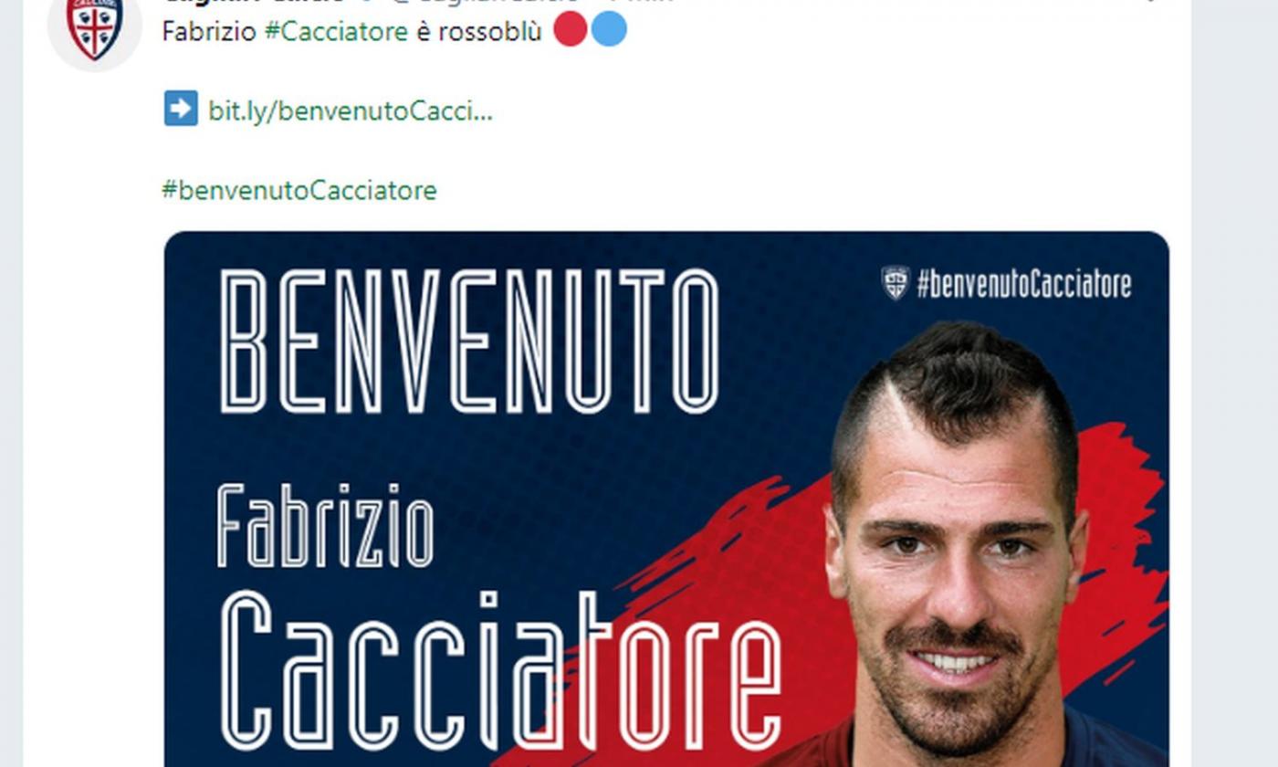 Cagliari, Cacciatore verso il rientro in campo