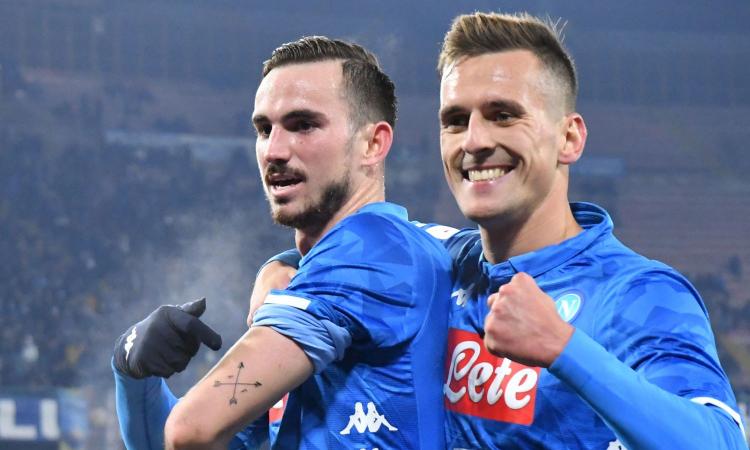 Roma-Napoli, le formazioni ufficiali: c'è Fabian, out Zaniolo