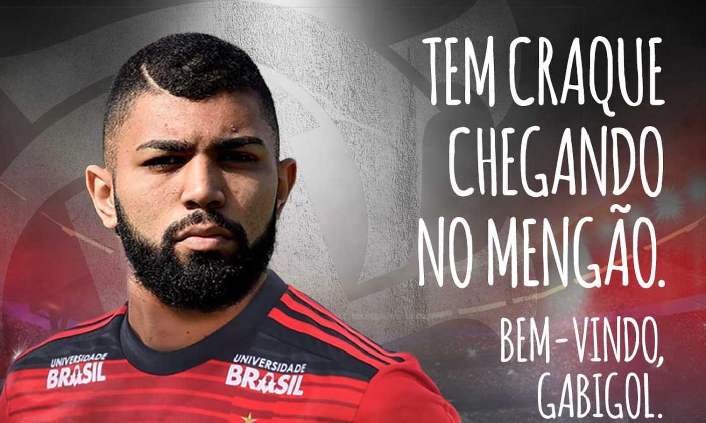 Official: Gabigol joins Flamengo on loan