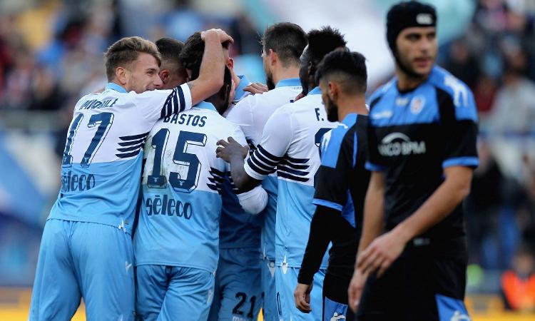 Coppa Italia: la Lazio divora il Novara 4-1. Ai quarti aspetta Inter o Benevento