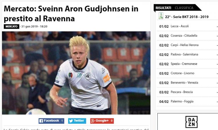 Spezia, il dg Angelozzi: 'Gudjohnsen lo valutiamo. Bidaoui? Vogliamo tenerlo'