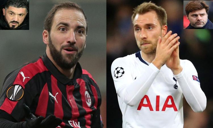 Momenti Di Gioia: Higuain ed Eriksen, quando il calciatore diventa... 'cane'!