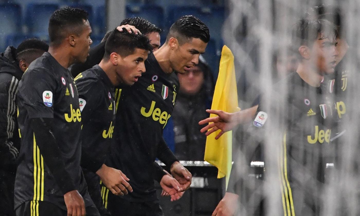 Juve brutta e spietata: 2-1 alla Lazio in rimonta, Napoli sprofonda a meno 11