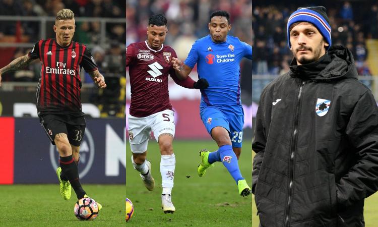 Da Muriel a Kucka, è il mercato dei ritorni di chi ha fallito fuori dall'Italia