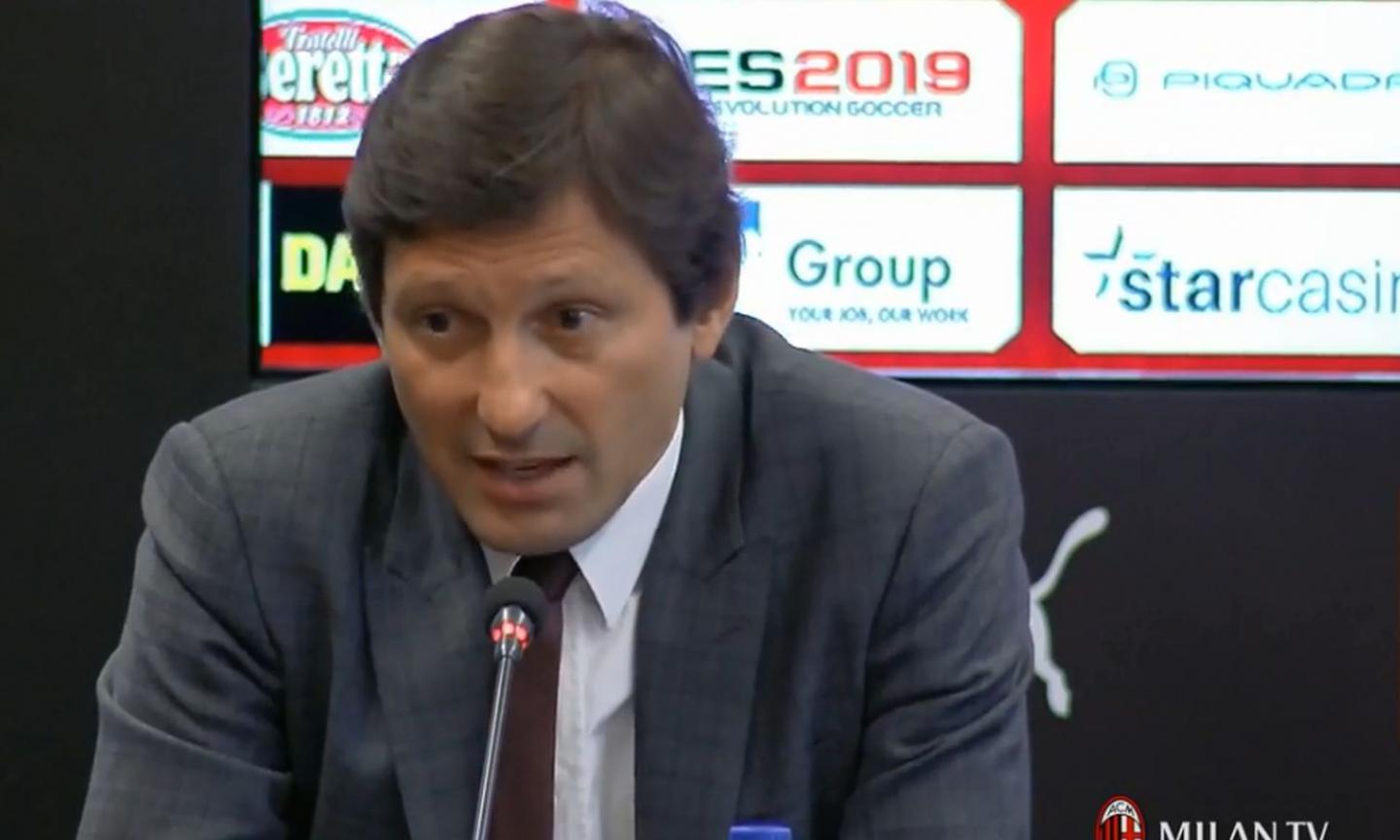 Leonardo: 'Milan-Lazio da sospendere, le norme ci sono ma non si applicano. Dove sono ora Gravina e Giorgetti?'