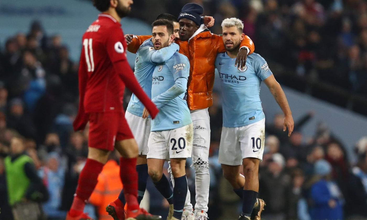 City-Liverpool: Mendy entra in campo per festeggiare, ma viene scambiato per un invasore!