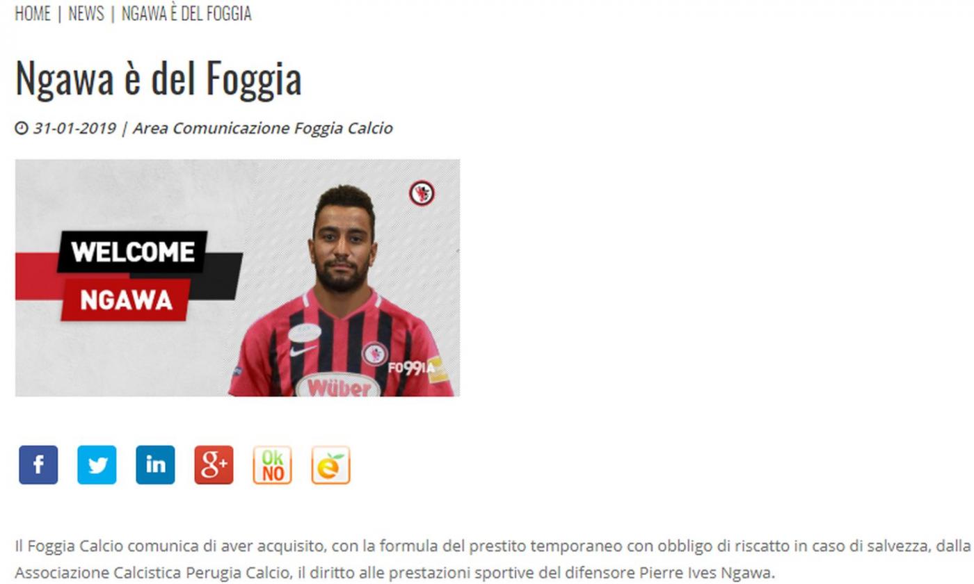 Foggia, UFFICIALI Ngawa e Ingrosso