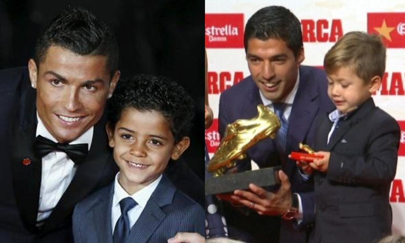 Momenti Di Gioia: Cristiano Ronaldo e Suarez, modi diversi di essere padre