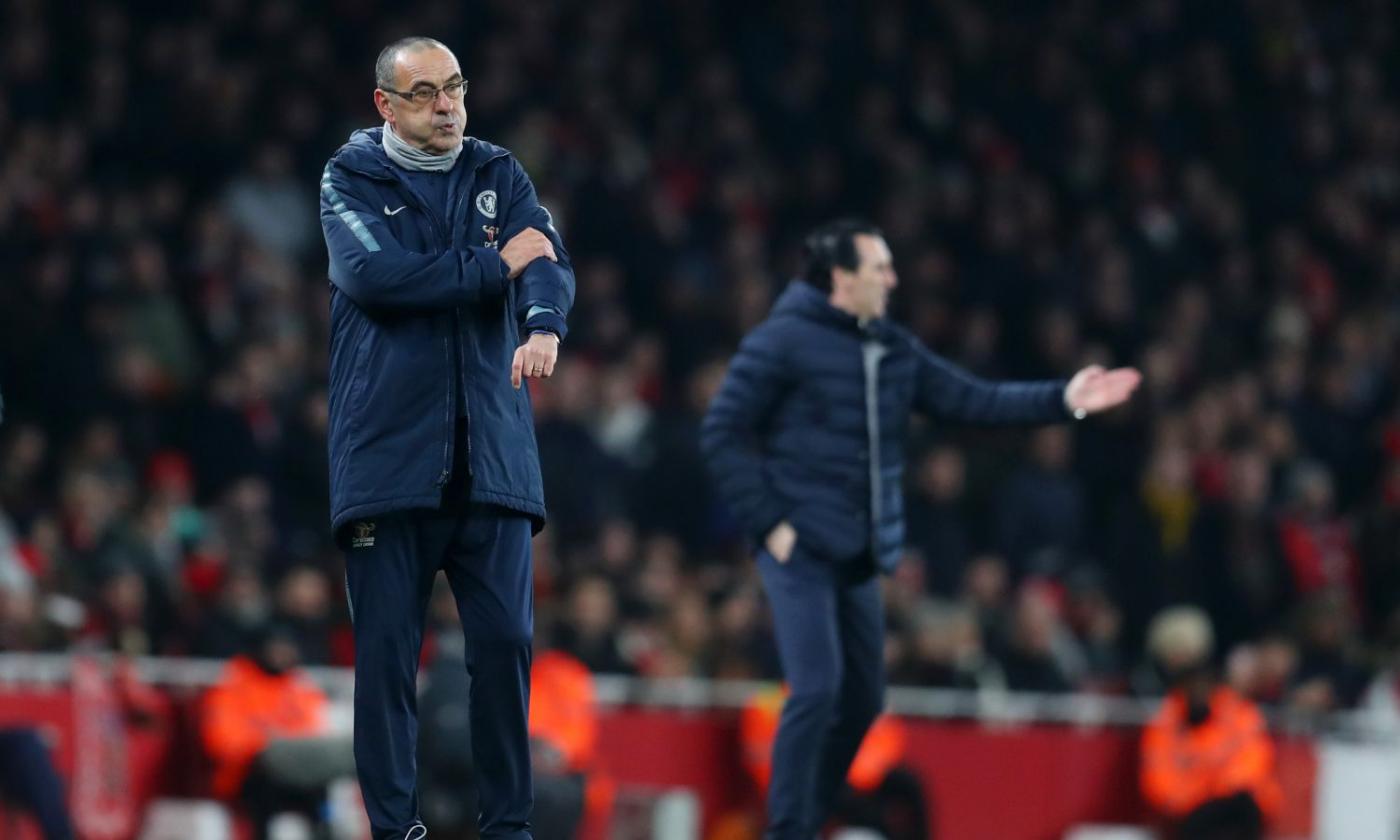 Chelsea, il Sarri furioso: 'Parlo in italiano, sono incazzatissimo con i miei. Squadra difficile da motivare' VIDEO