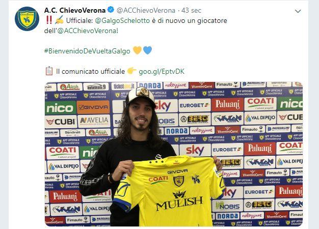 Chievo, UFFICIALE: ecco Schelotto!