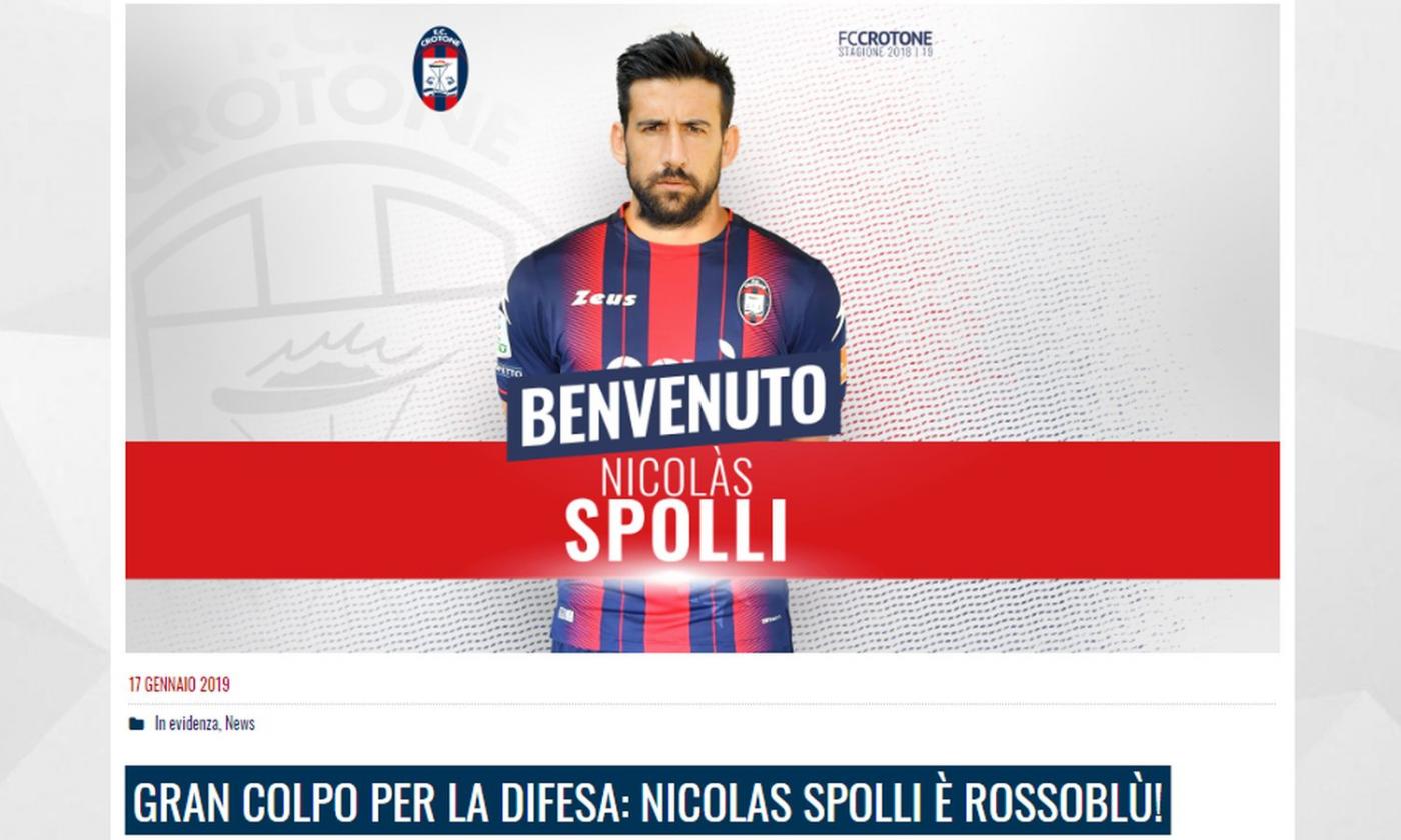 Crotone, UFFICIALE: preso Spolli dal Genoa