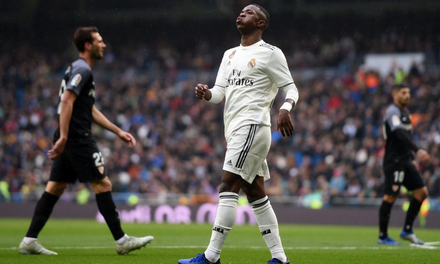 Real Madrid, Vinicius jr saluta Solari: 'Che dio ti benedica'