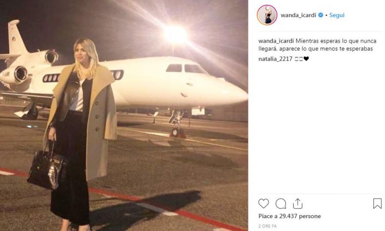 Ag. Icardi, messaggio social all'Inter? 'Mentre aspetti quello che non arriva...'