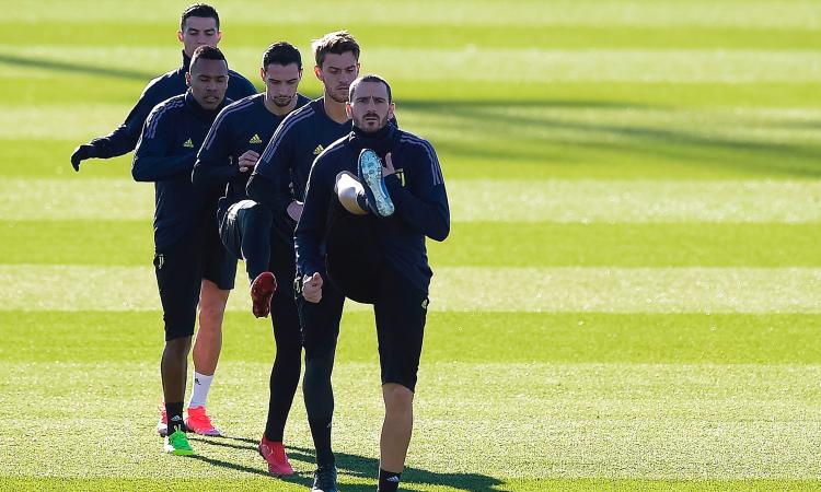Juventus news: Leonardo Bonucci returns to group; CR7 and Chiellini train seperate