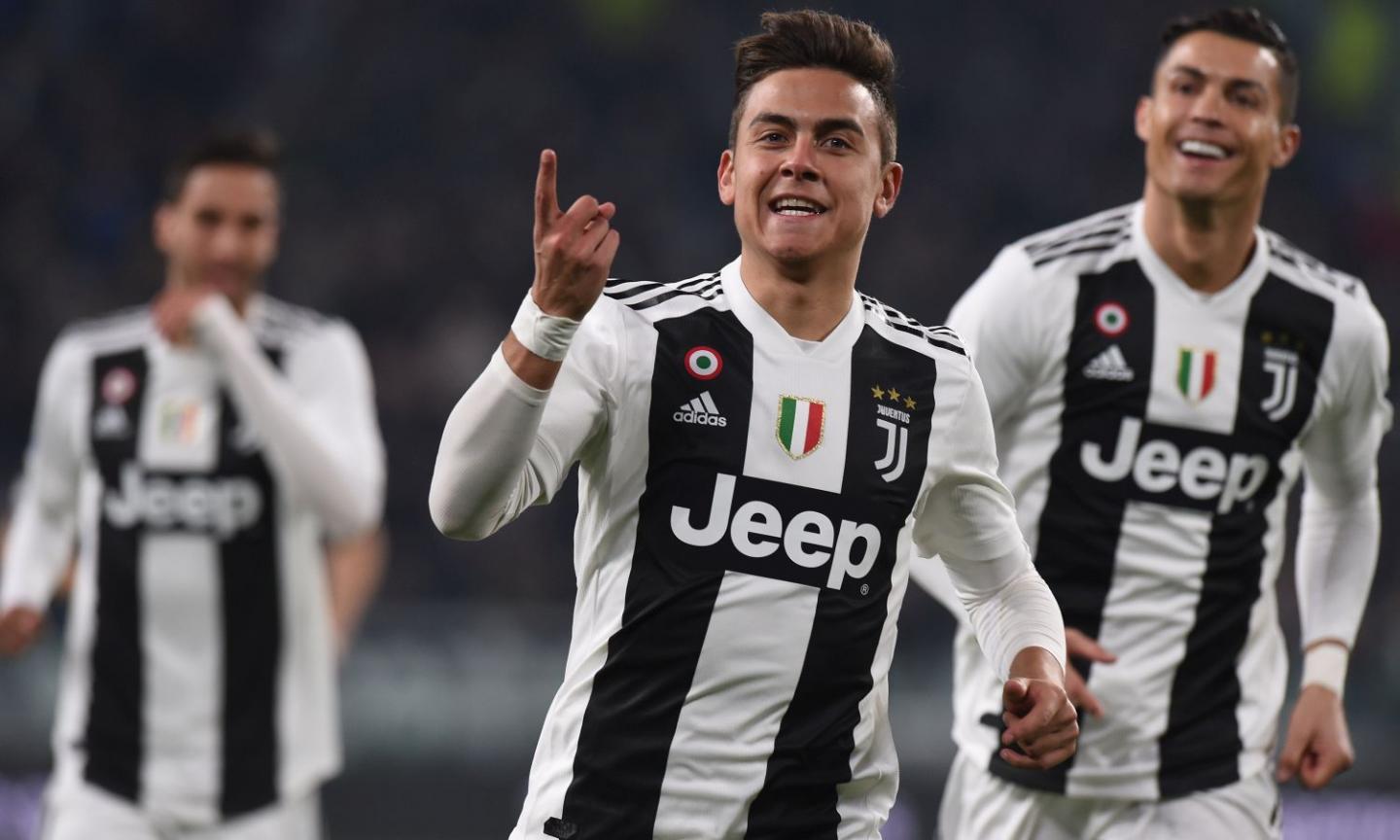 Watch: Ronaldo copies Dybala celebration against Frosinone