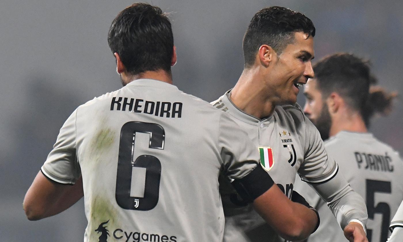 Sassuolo-Juventus: Italian papers praise Ronaldo and Khedira in Bianconeri win