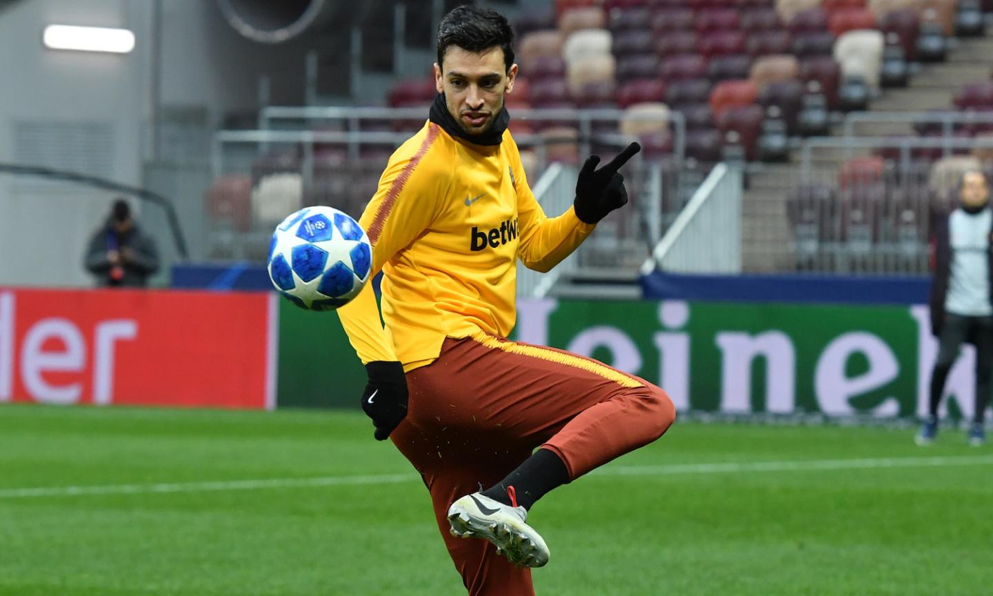 Roma, Pastore to miss game against Inter due to hip injury