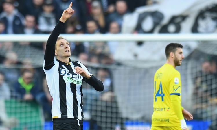 Nicola la vince coi cambi e con una gomitata galeotta: ora l'Udinese vede la luce, il Chievo è senza speranze