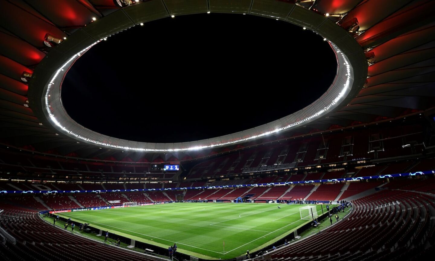 'Stop alla guerra': il messaggio del Wanda Metropolitano VIDEO