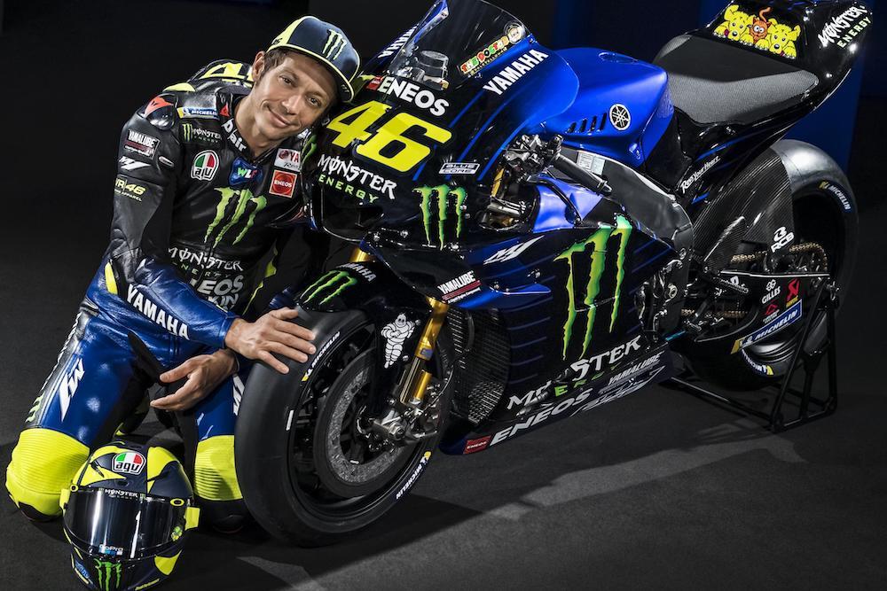 MotoGP: la nuova Yamaha, livrea interista per Valentino Rossi FOTO e VIDEO