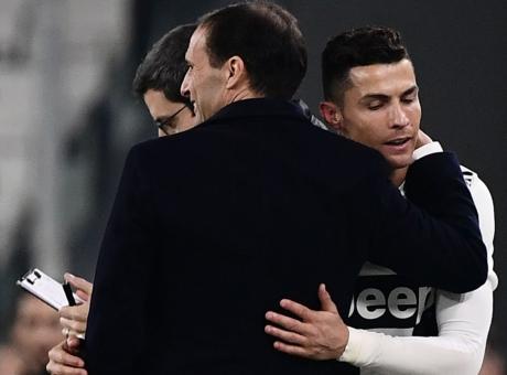 Allegri: 'Ronaldo da solo non è più forte della Juve. Leonardo? Non mi ha chiamato ultimamente ma a giugno...'