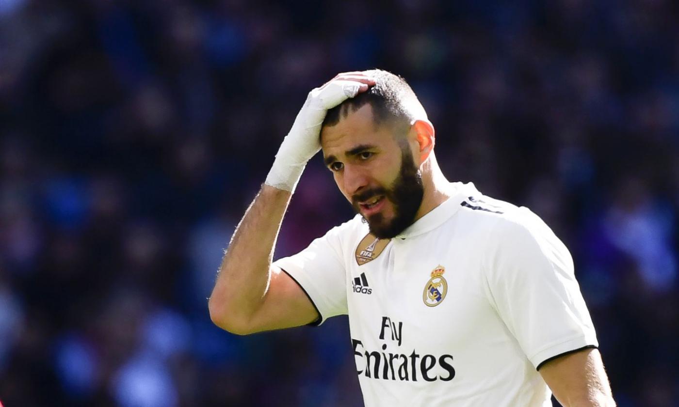 Benzema, notte da incubo: perde il 'Clasico' e gli svaligiano la casa