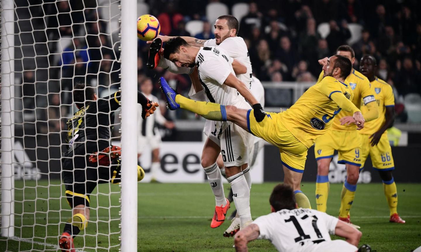 Juventus-Frosinone, le pagelle di CM: nasce la 'SiuuuMask', Bonucci bomber