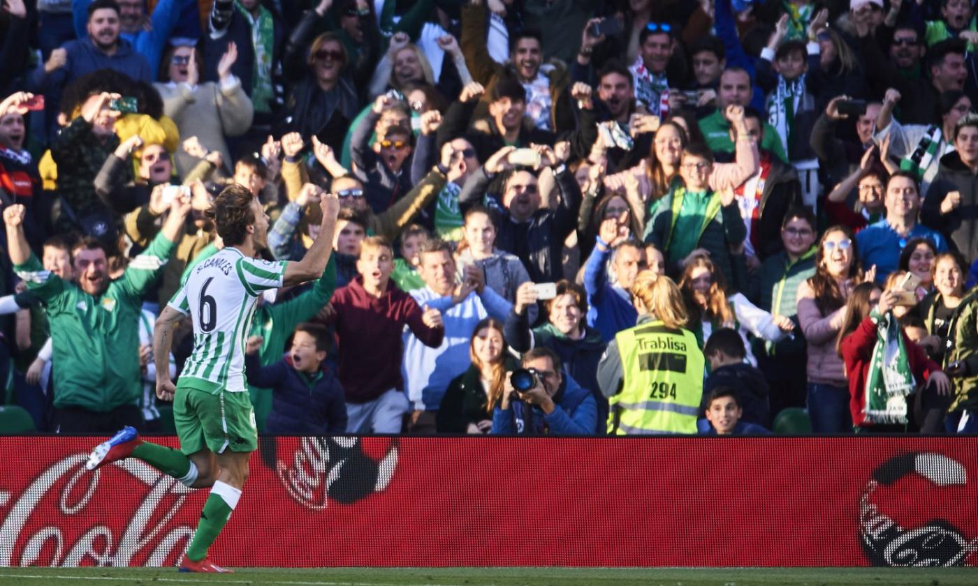 Betis-Espanyol 1-1: Feddal in exstremis salva gli andalusi