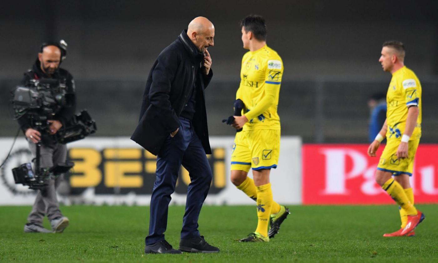 Chievo, Di Carlo: 'Mi aspettavo un'altra gara. Piazon? Non è facile per lui'