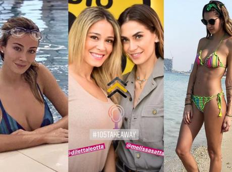 Dopo i video con Belen, tocca a Melissa Satta: Diletta show in radio FOTO