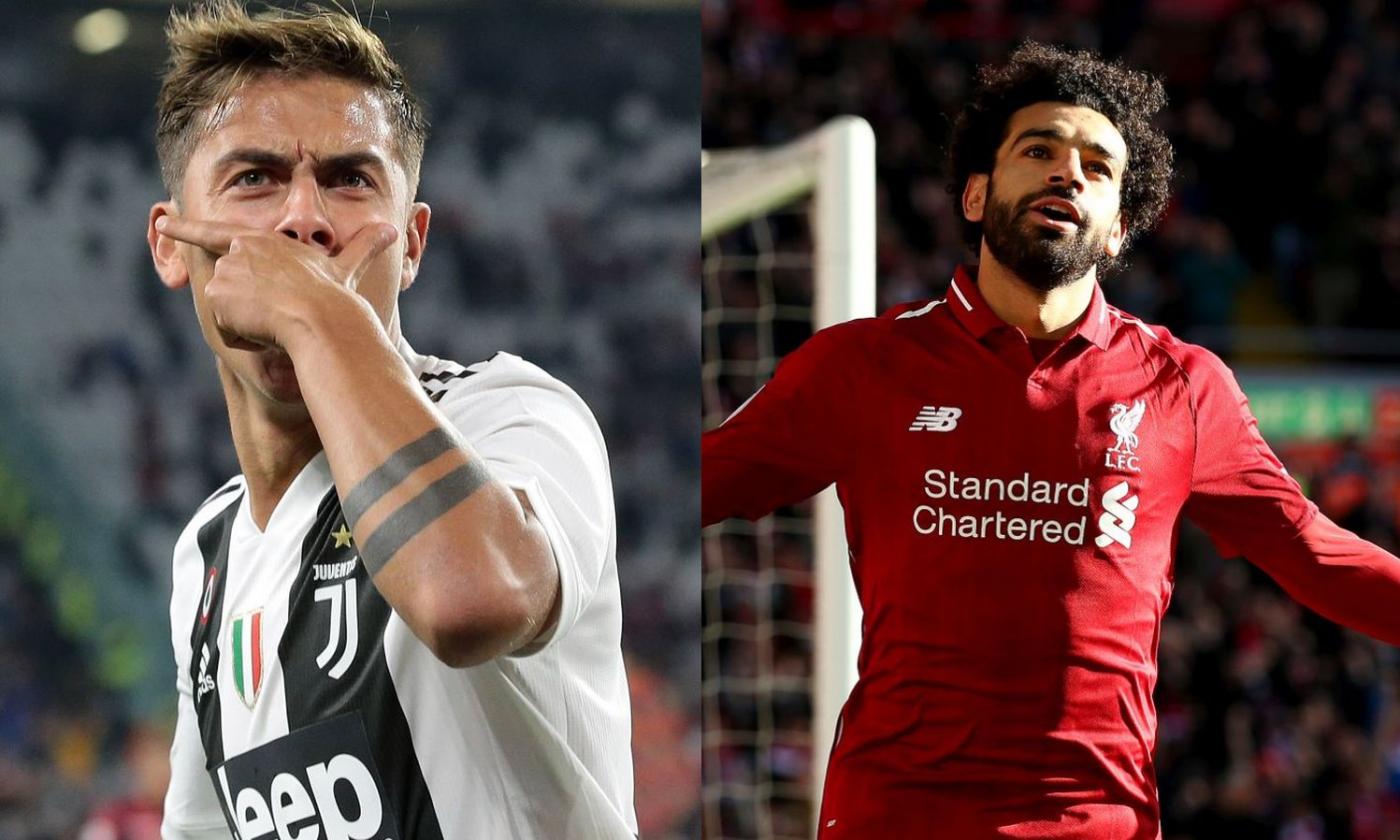 Dall'Inghilterra, Juve e Liverpool progettano lo scambio Dybala-Salah