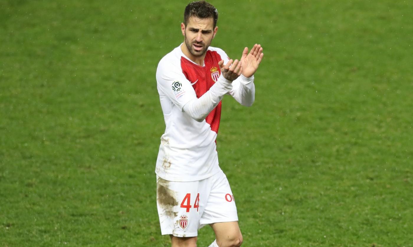 Monaco, la formazione ufficiale per la sfida con la Sampdoria: c'è Fabregas