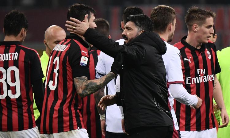 Milan, Gattuso: 'Non non esiste l'io, conta solo il noi. Il rientro di Biglia? E' un problema, con Bakayoko...' VIDEO