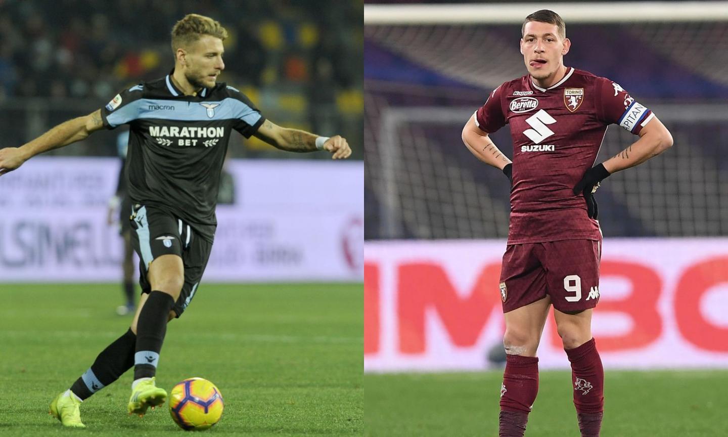 Napoli: Immobile o Belotti per l'attacco