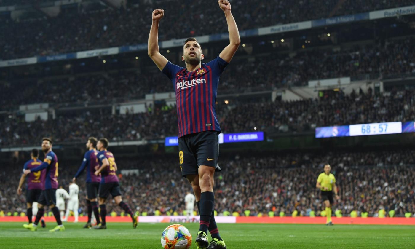 Official – Juventus target Jordi Alba signs new contract with Barcelona