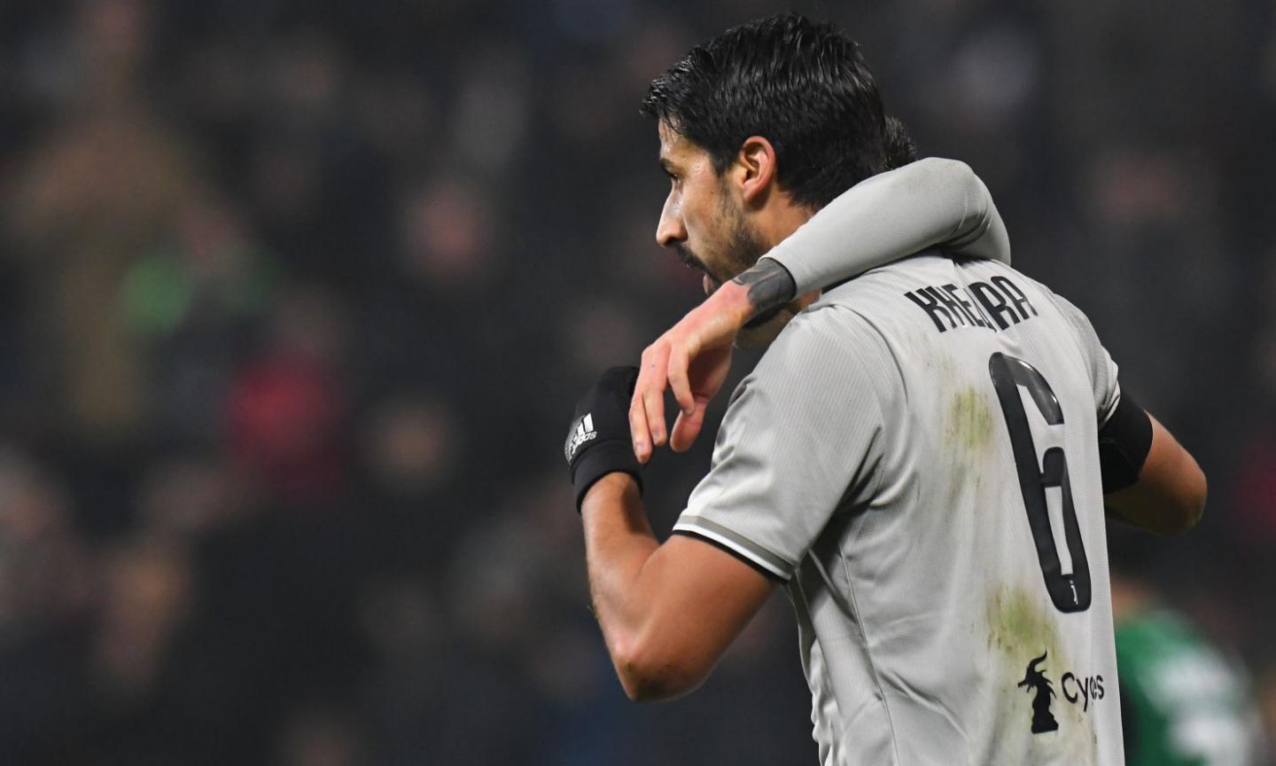 Sassuolo-Juventus 3-0, ratings: Khedira is back, Ronaldo provides goal and assist