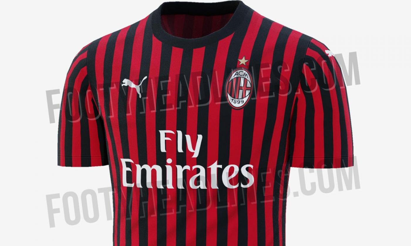 Milan, svelata la maglia 2019/20 FOTO