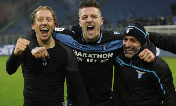 Inter-Lazio, Milinkovic esulta: 'Giustizia è fatta!'