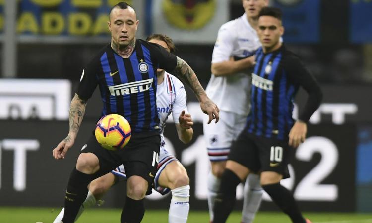 Inter-Sampdoria 2-1, il tabellino