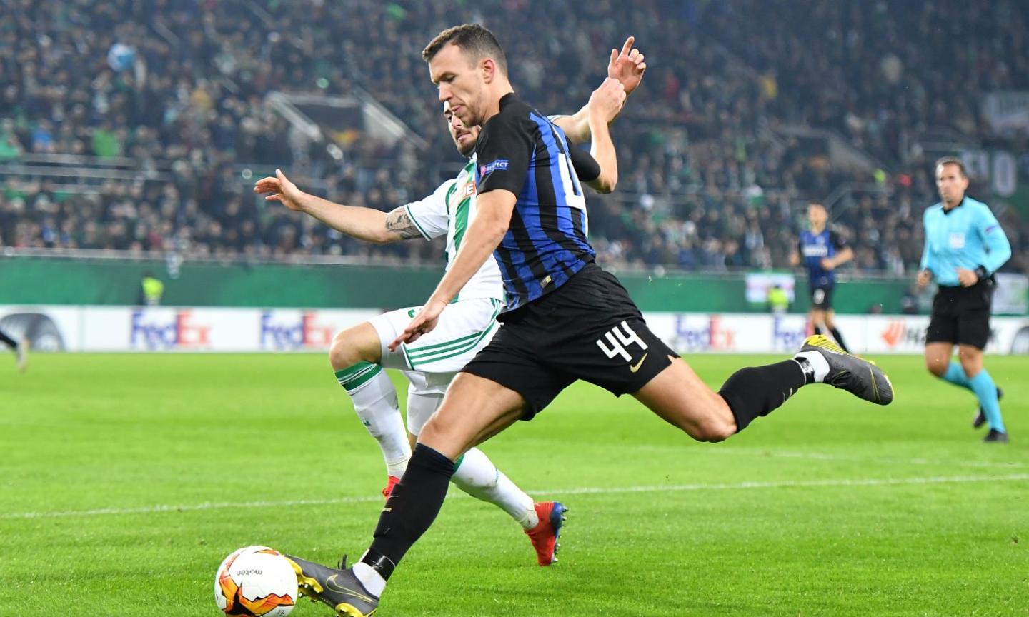 Inter 4-0 Rapid Vienna ratings: Perisic shines as Nerazzurri qualify to the next round