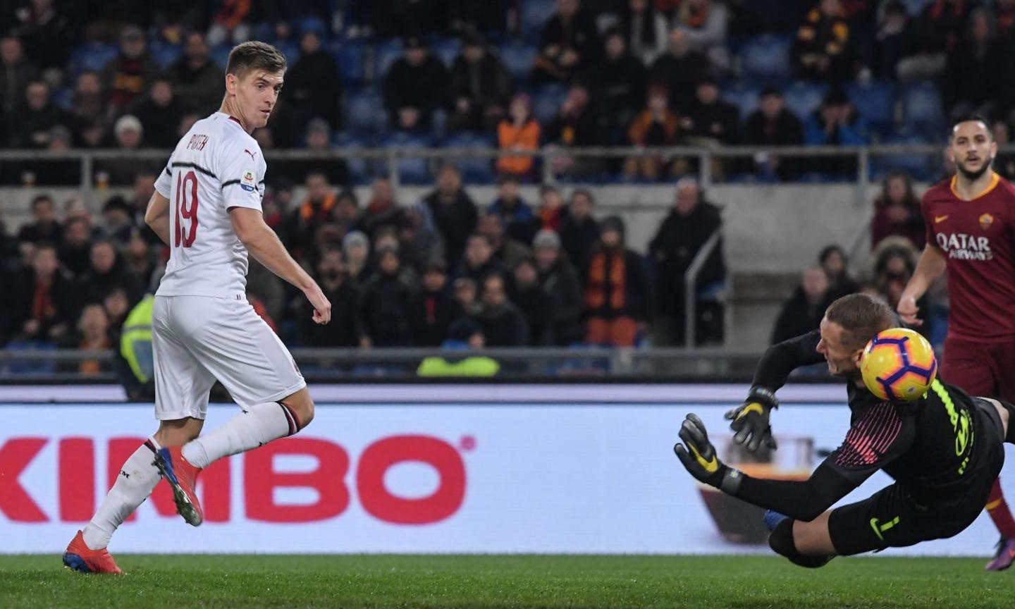 Watch: Piatek responds to Roma-AC Milan: 'Only one point...'