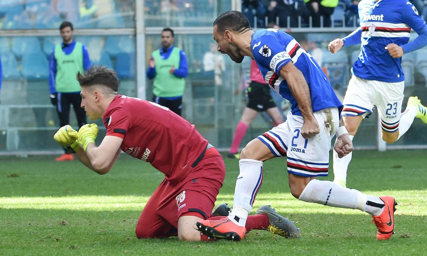 Lite Quagliarella-Cragno? L'attaccante spiega: 'Vi racconto una storia che non si è vista in tv...'