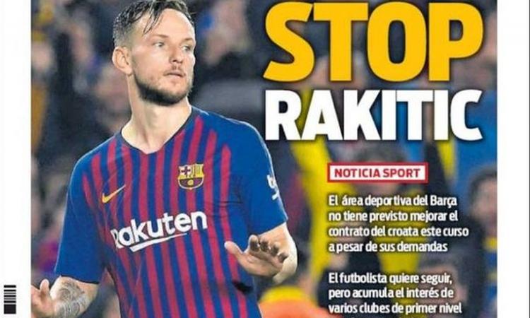 Barcellona, no al rinnovo di Rakitic e prezzo fissato: Juve e Inter ci sono