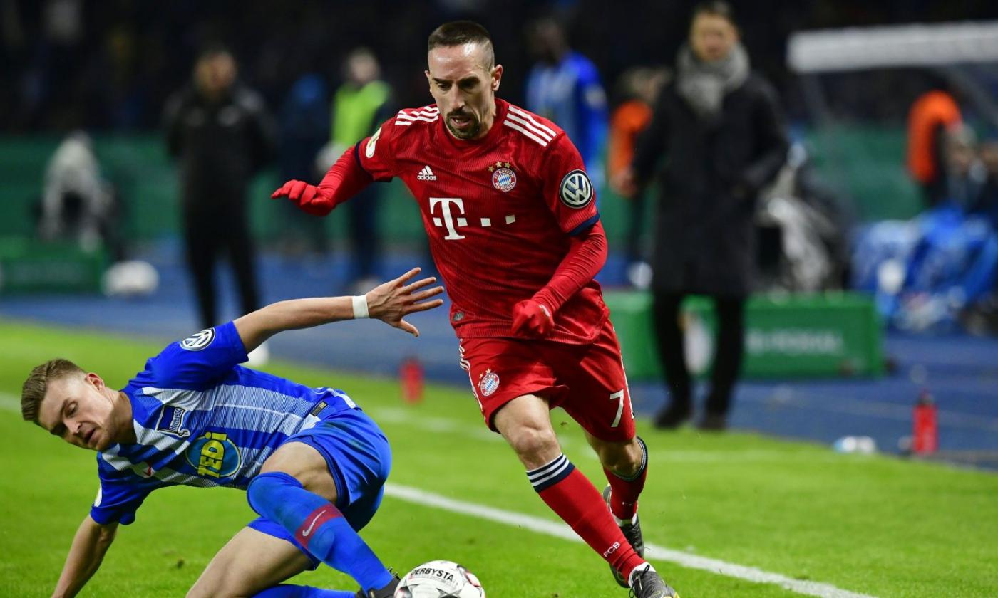 Ribery sempre più vicino alla Fiorentina, venerdì può arrivare insieme a Commisso