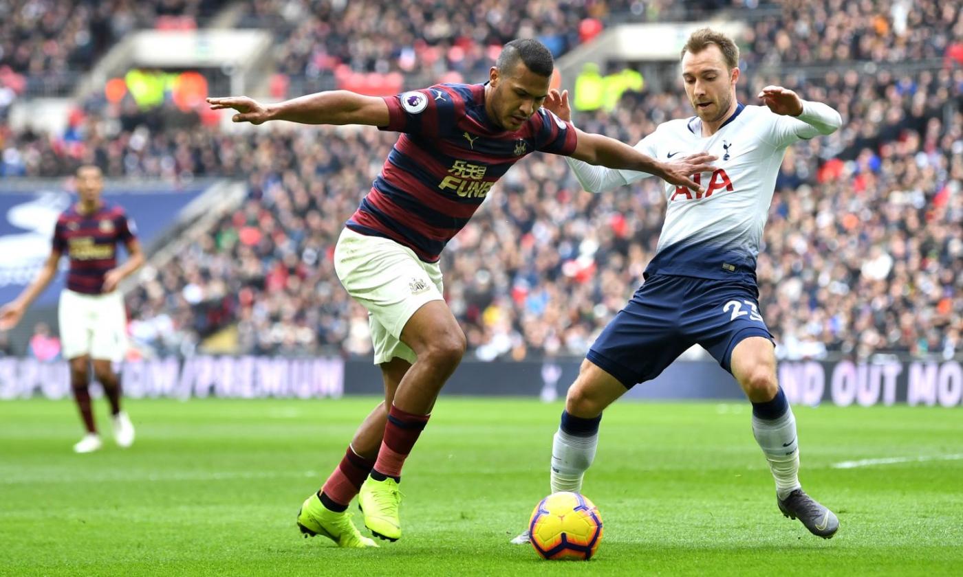 Newcastle: conferma più lontana per un attaccante, c'è l'Everton