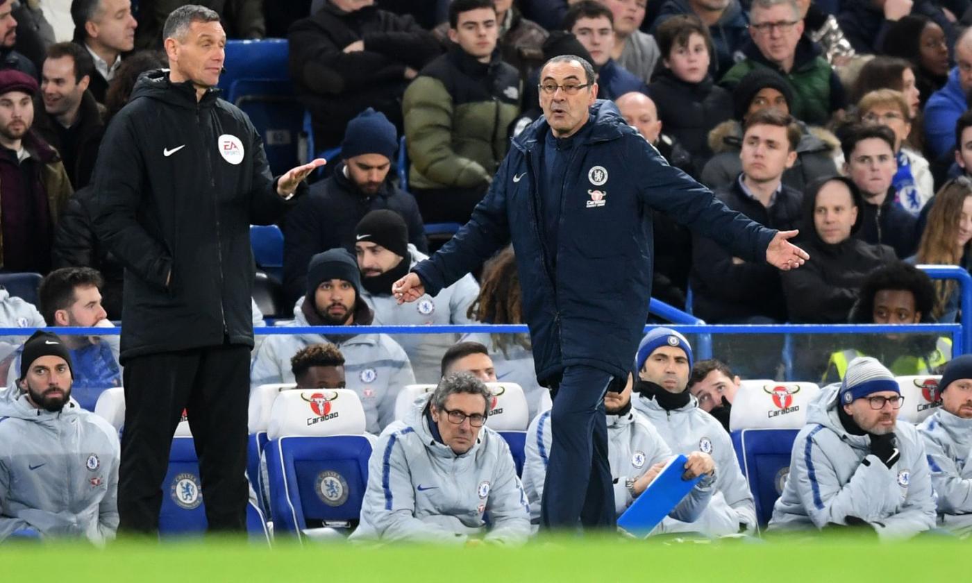 Chelsea, i tifosi scaricano Sarri: 'F..k Sarri-ball' VIDEO