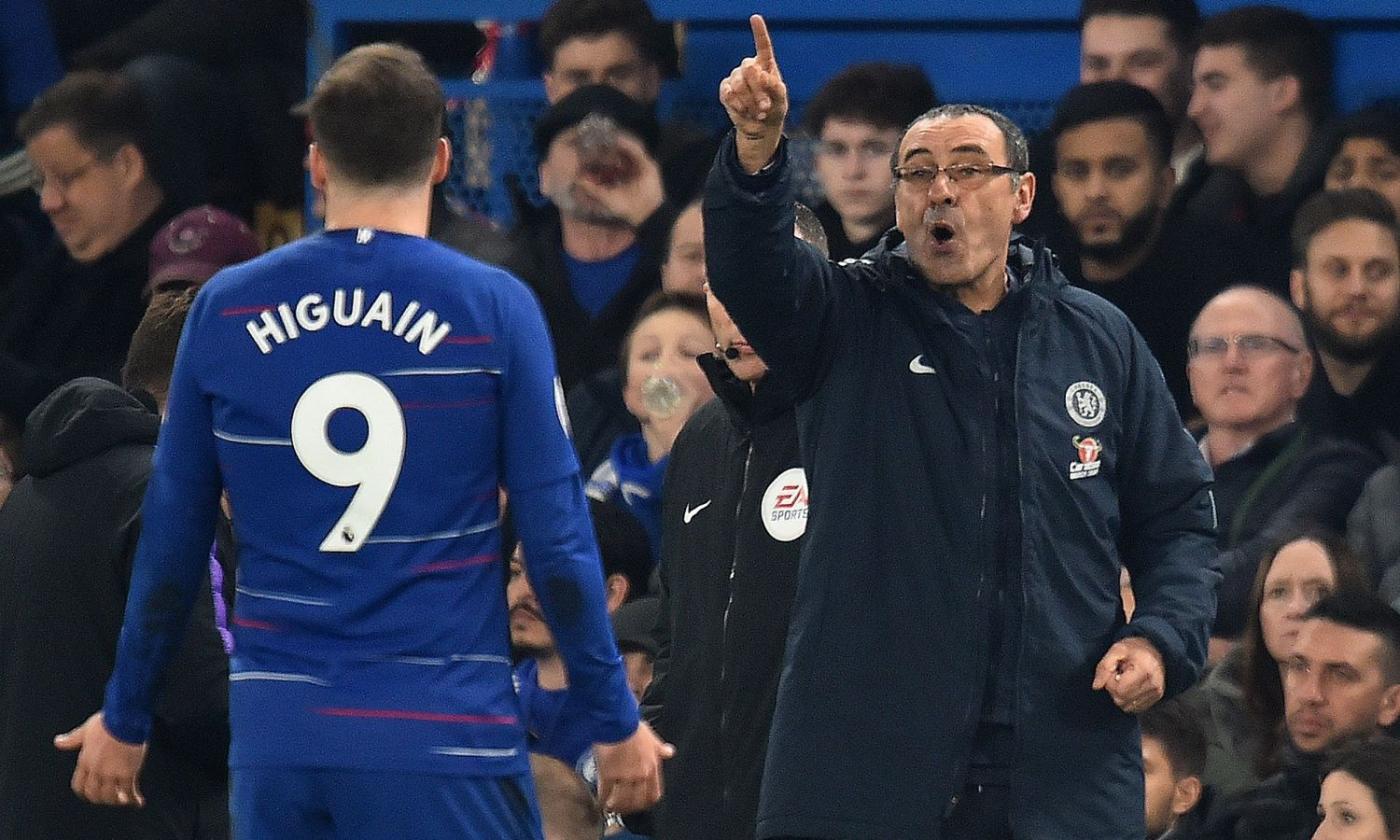 Chelsea, Sarri admits: 'Higuain is struggling with English football'